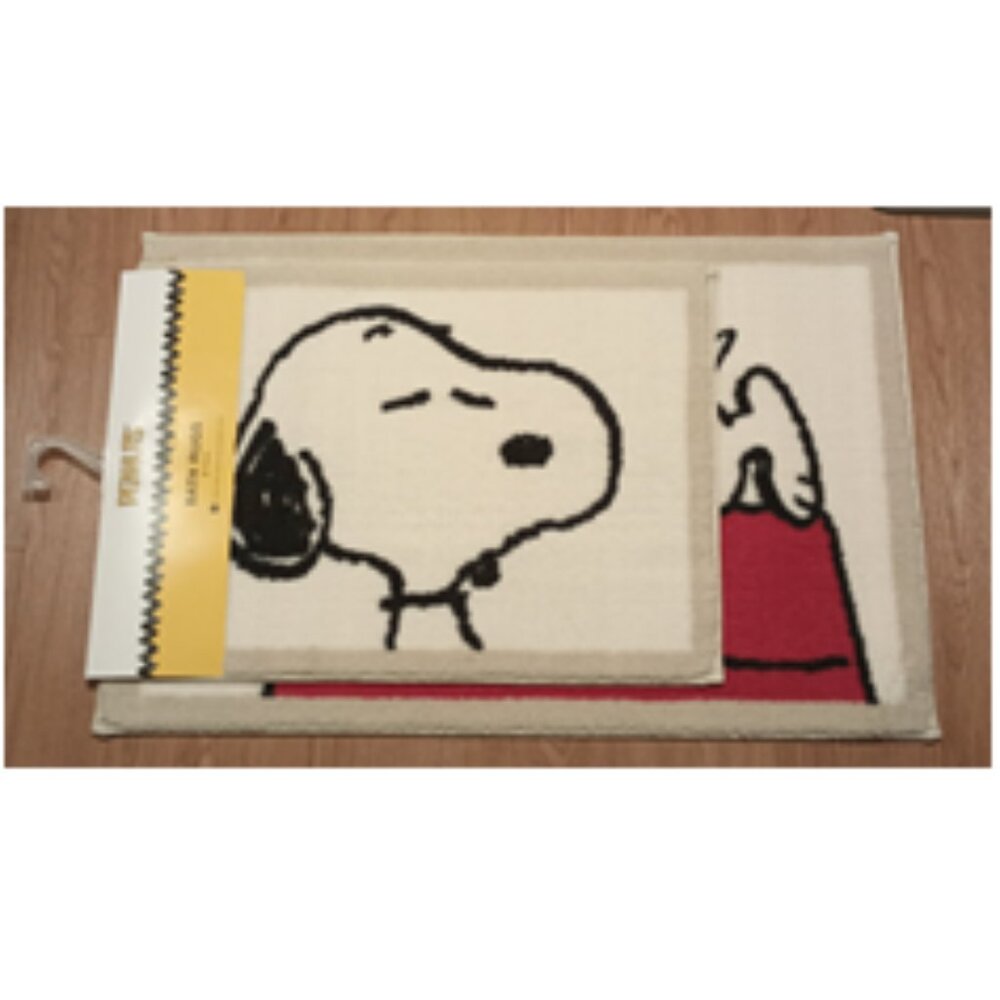 NWT & HTF ~ THE BIG ONE Peanuts 2-Pack Bathroom Rugs - Picture 13 of 16
